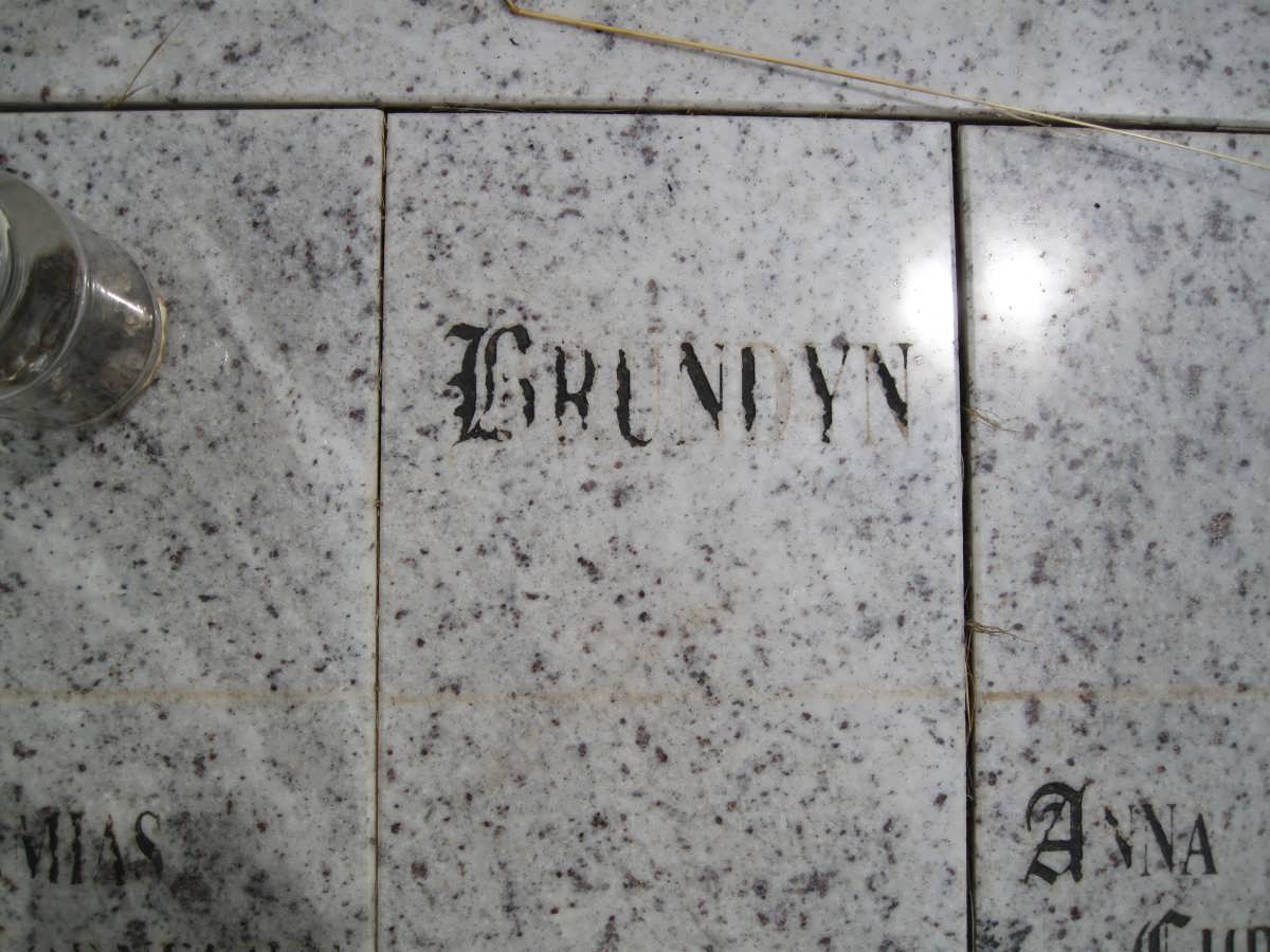 BRUNDYN Hermias Cornelius &amp; Anna Christina 1927-2003