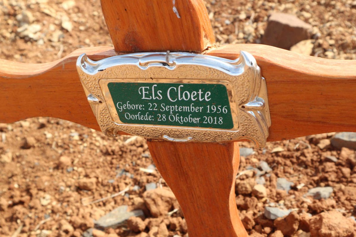 CLOETE Els 1956-2018