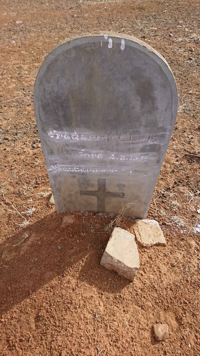 CLOETE Frederick 1931-1998