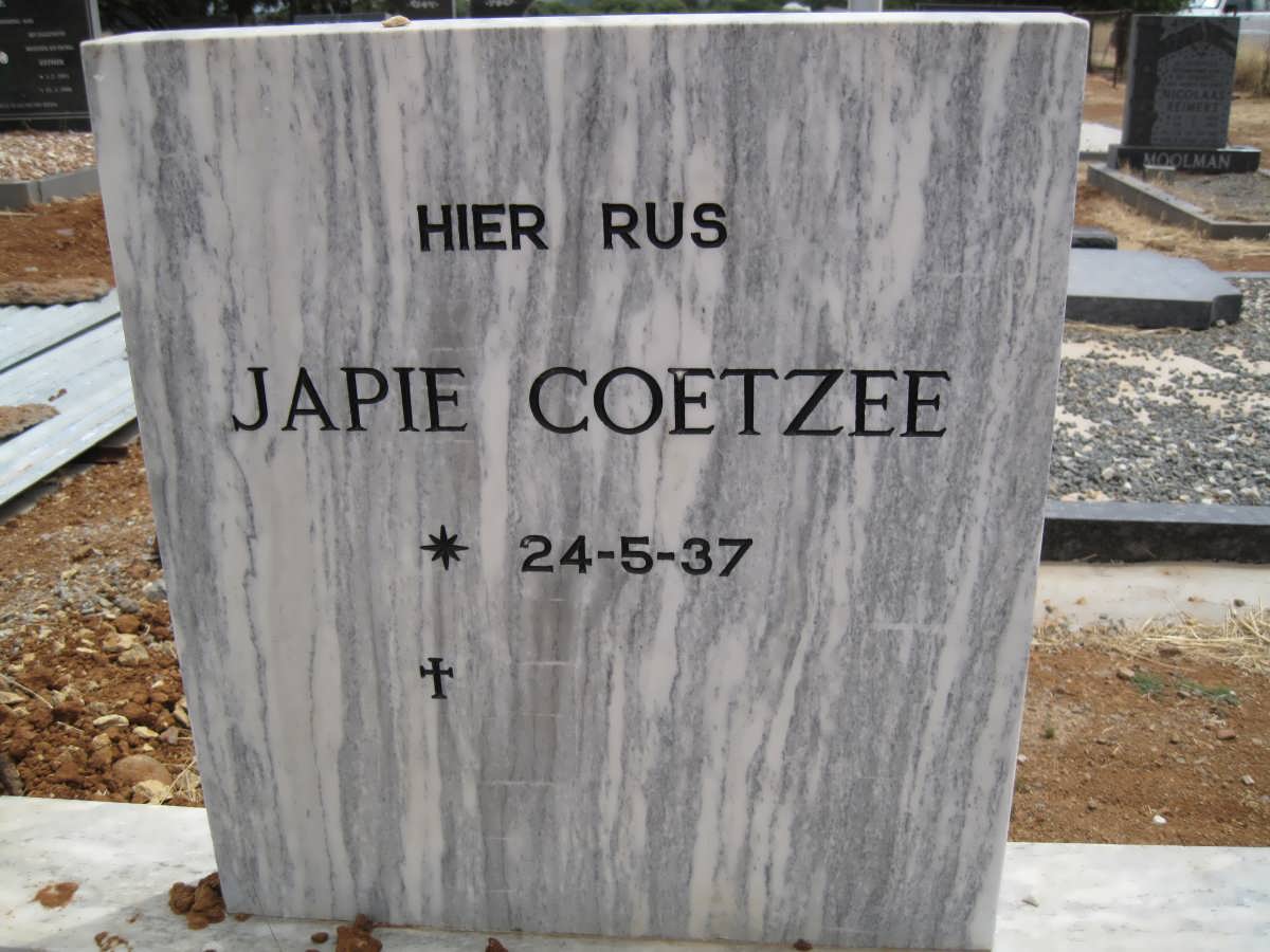COETZEE Japie 1937-