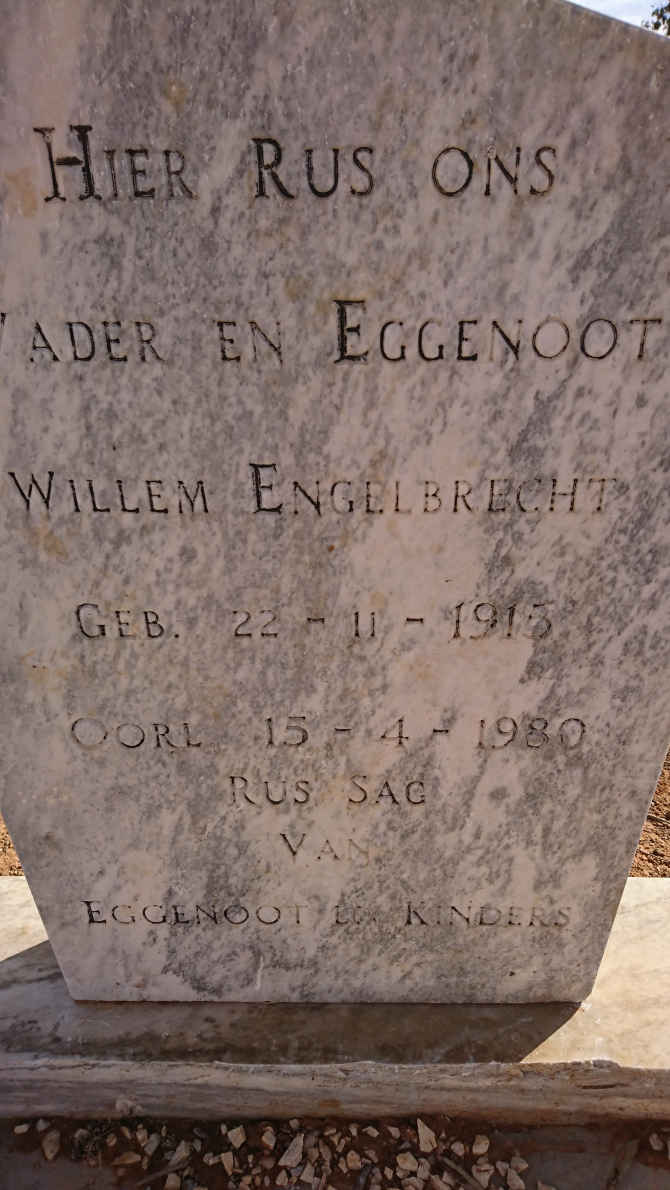 ENGELBRECHT Willem 1915-1980
