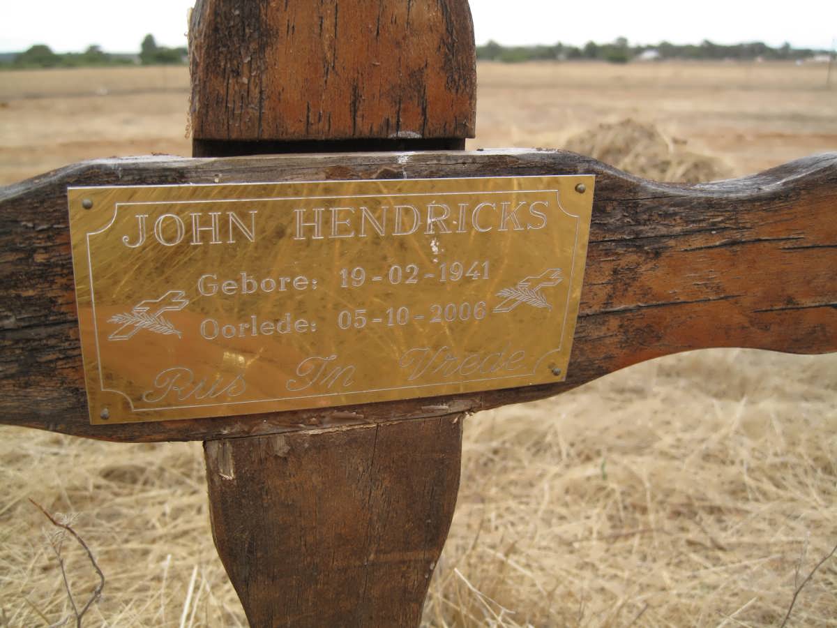 HENDRICKS John 1941-2006