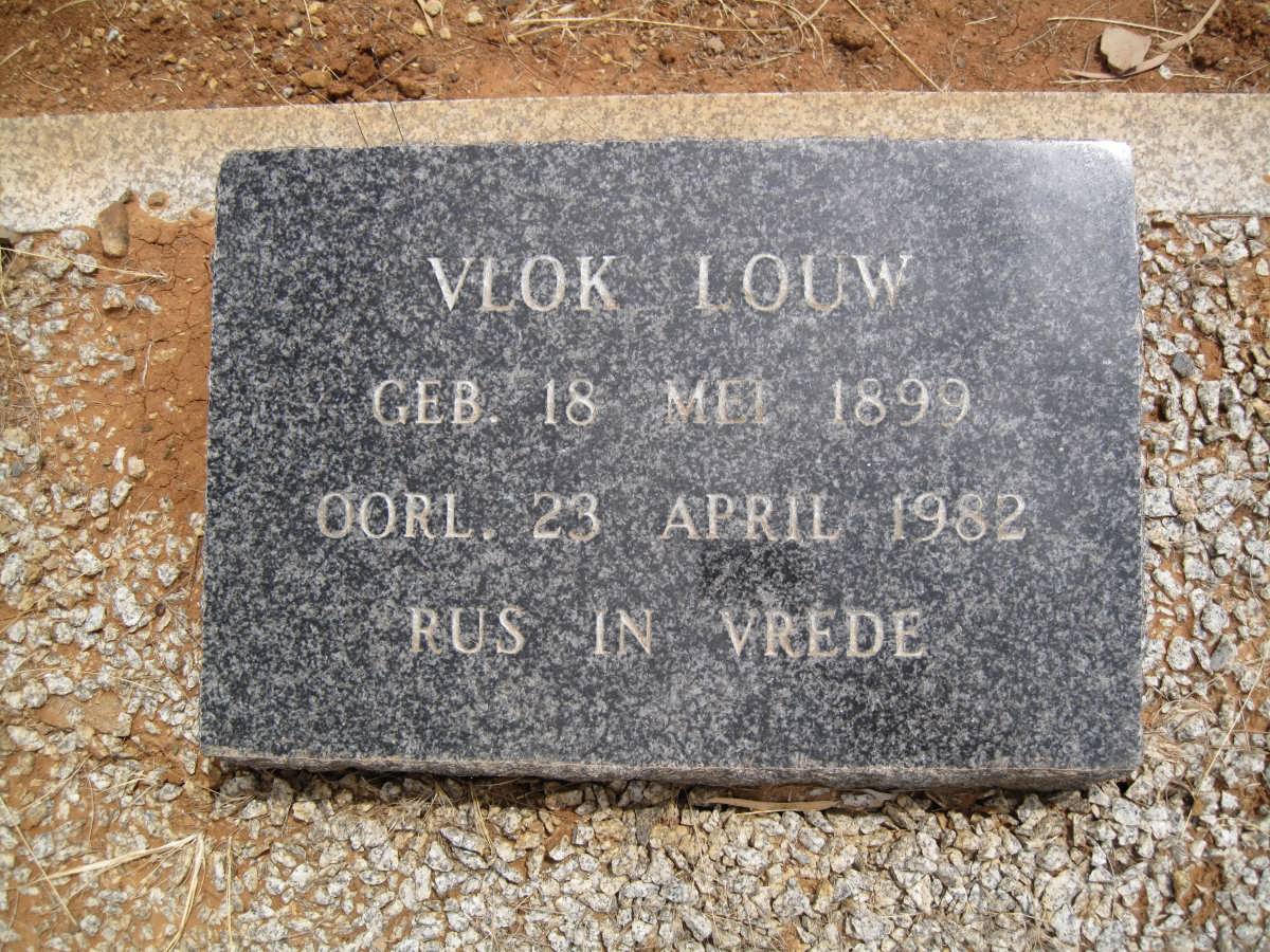 LOUW Vlok 1899-1982
