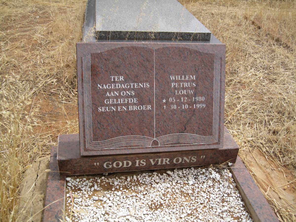 LOUW Willem Petrus 1980-1999