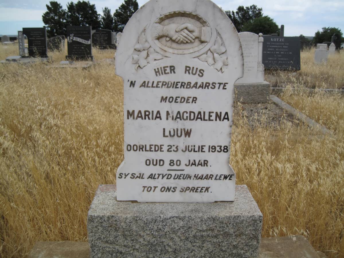 LOUW Maria Magdalena -1938