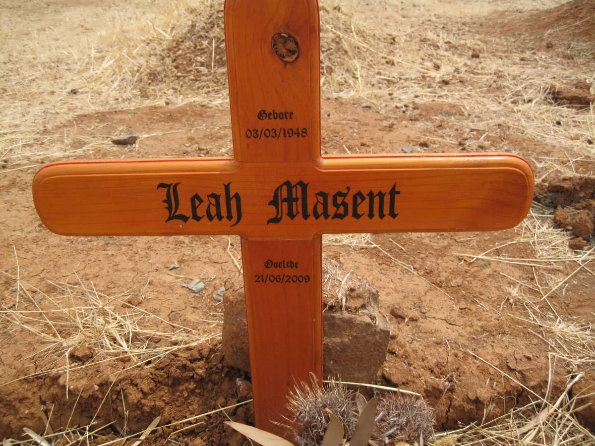 MASENT Leah 1948-2009