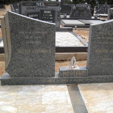 MOSTERT Hendrik Jacobus 1921-1998 &amp; Hester Johanna D. 192?-