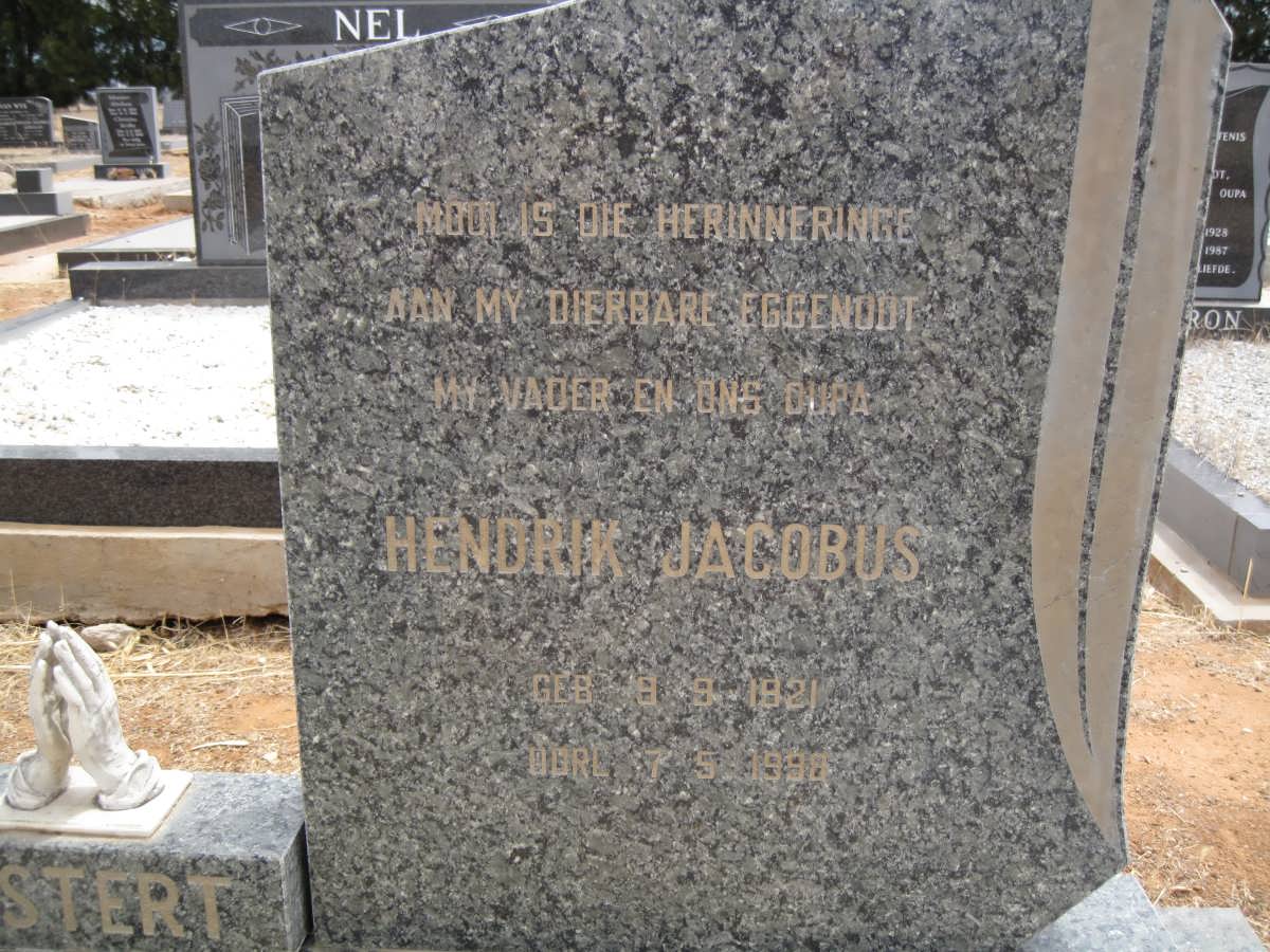 MOSTERT Hendrik Jacobus 1921-1998