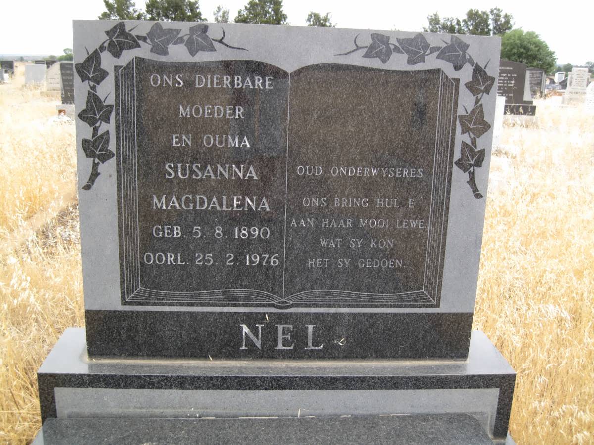 NEL Susanna Magdalena 1890-1976