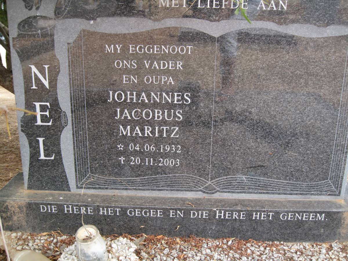 NEL Johannes Jacobus Maritz 1932-2003
