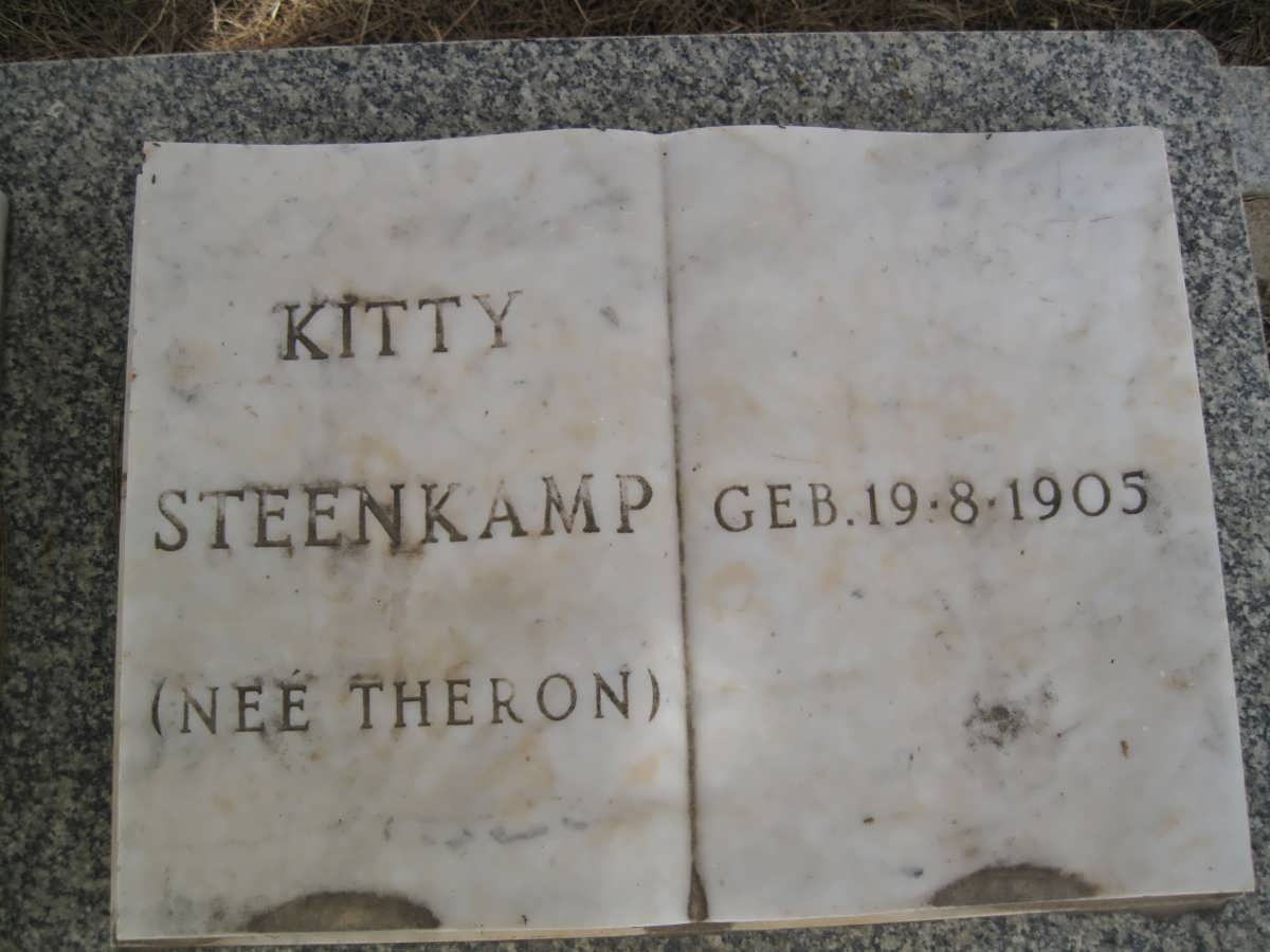 STEENKAMP Kitty nee THERON 1905-