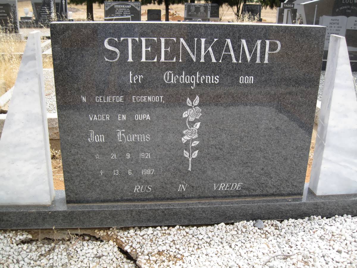 STEENKAMP Jan Harms 1921-1987