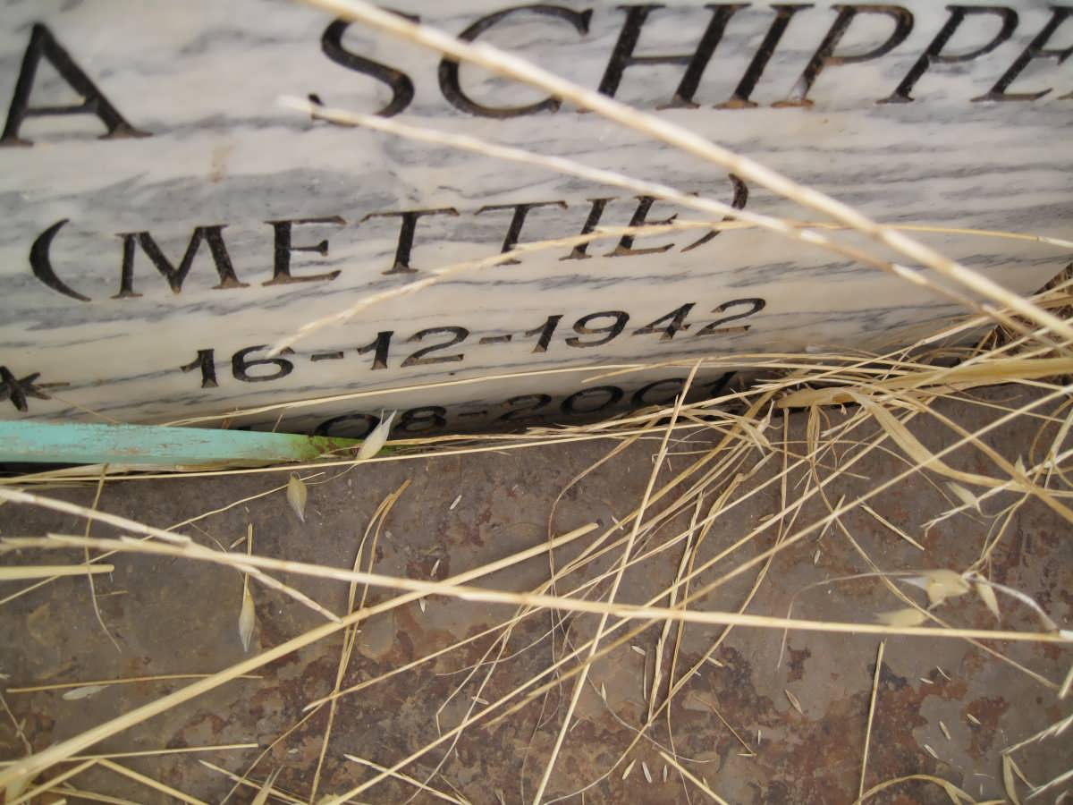 SCHIPPERS Maria 1942-2001