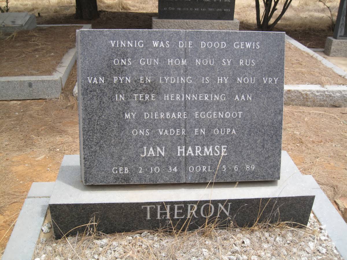 THERON Jan Harmse 1934-1989