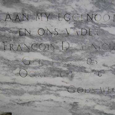 THERON Francois Dominicus 1903-1976