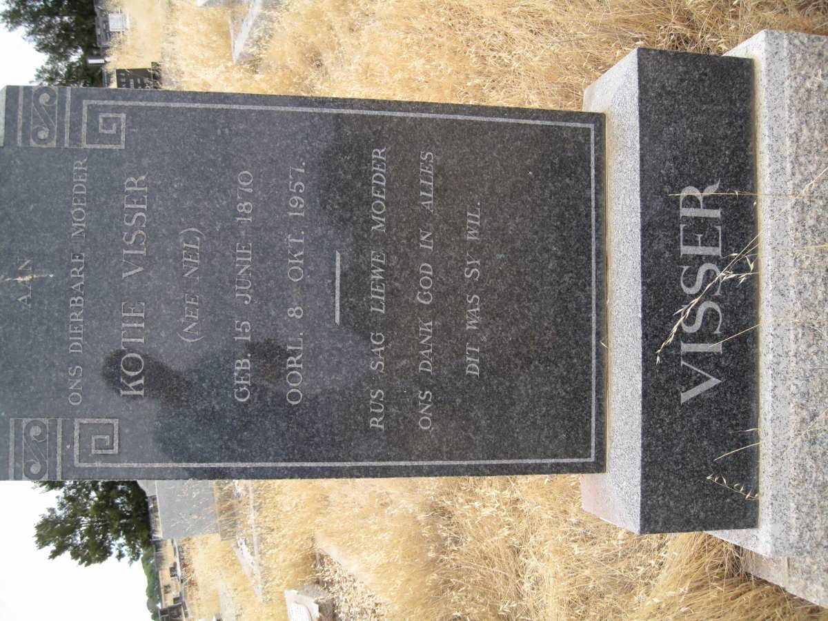 VISSER Kotie nee NEL 1870-1957