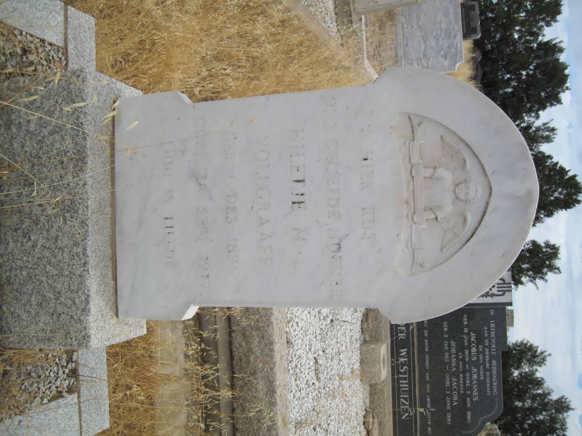 VOLLGRAAFF Hiletje M.L. 1896-1977