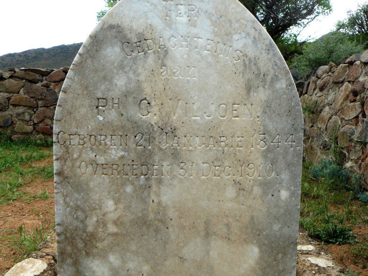 VILJOEN Ph. C. 1844-1910
