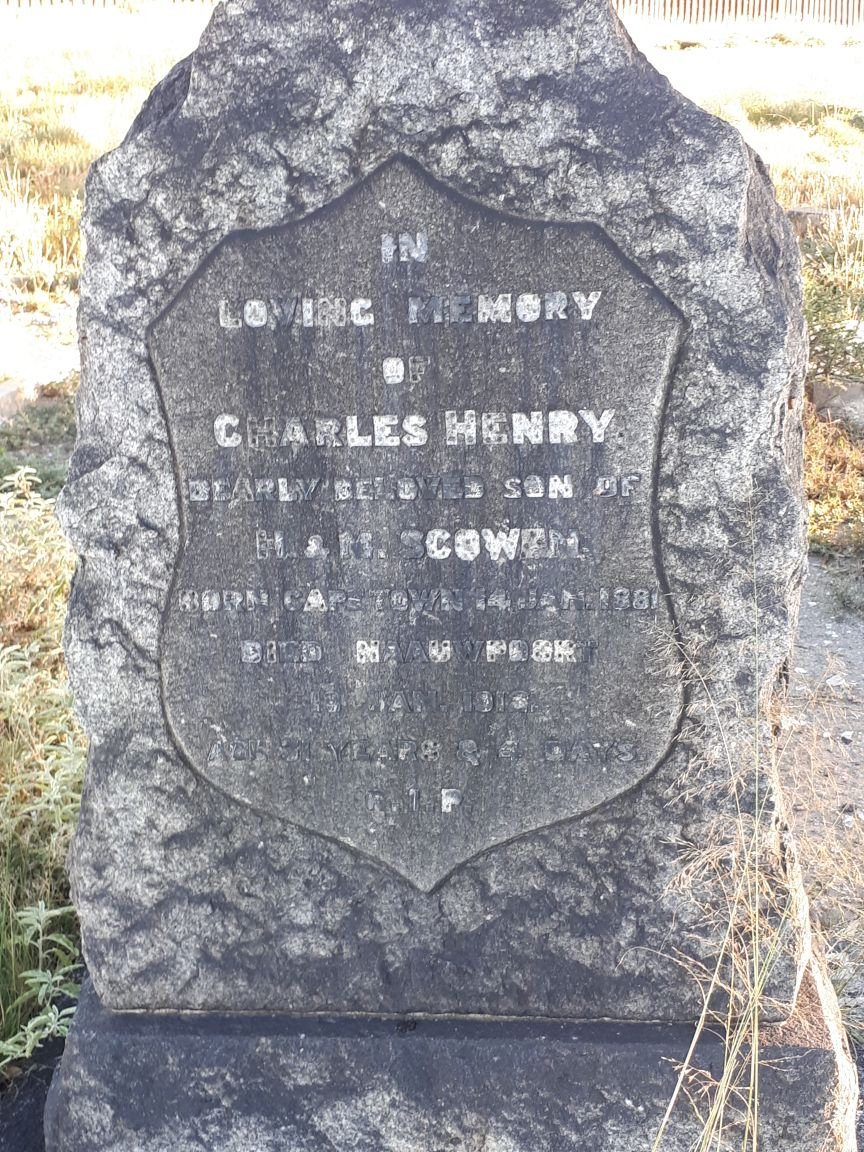 SCOWEN Charles Henry 1881-1913