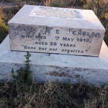 Northern Cape, NOUPOORT, Old cemetery