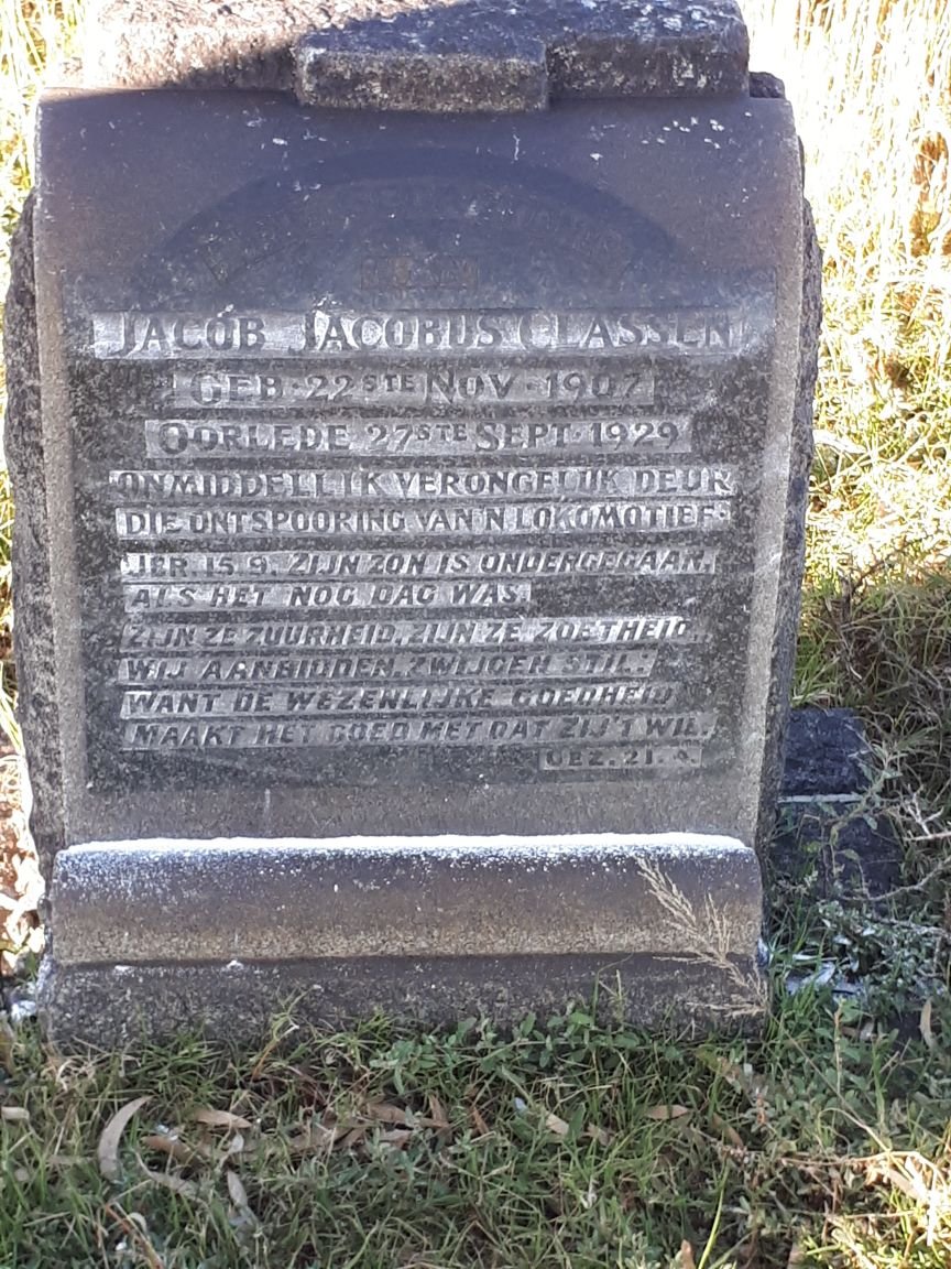 CLASSEN Jacob Jacobus 1907-1929