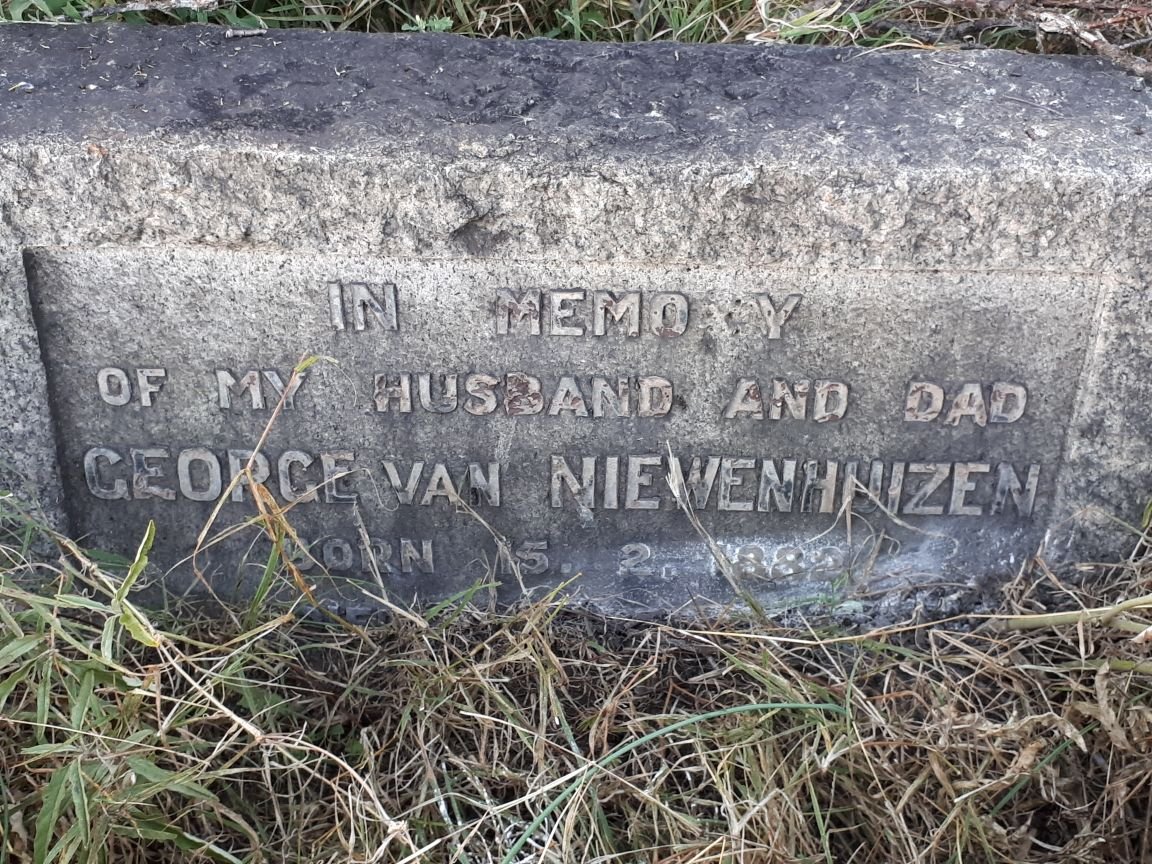 NIEWENHUIZEN George, van 1882-1???