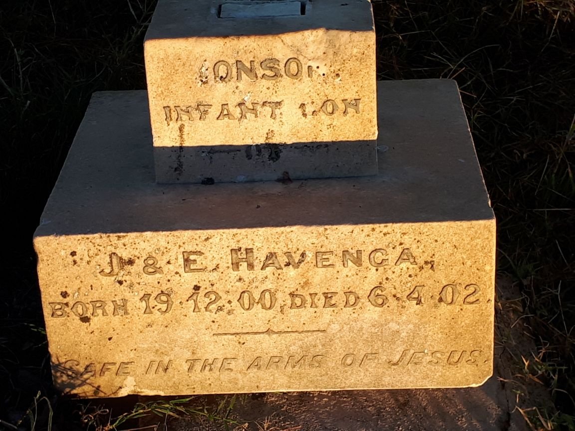 HAVENGA Jonson 1900-1902