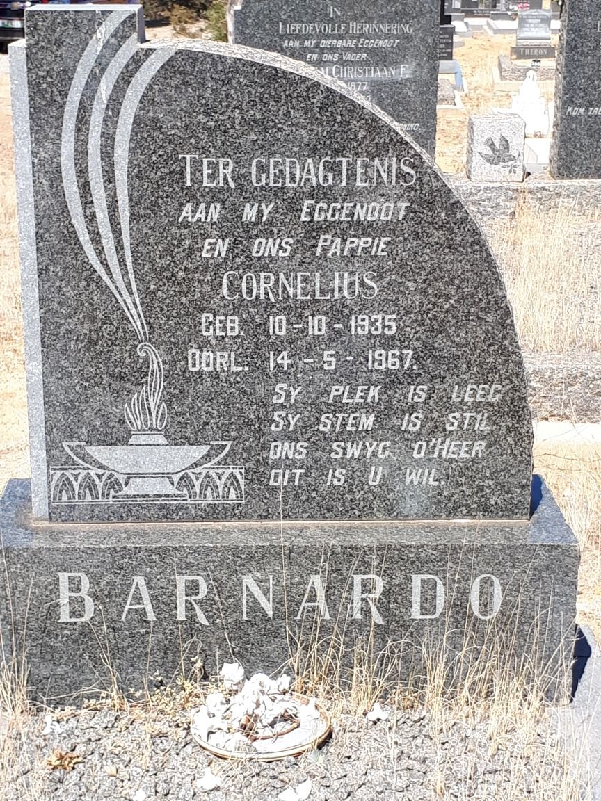 BARNARDO Cornelius 1935-1967