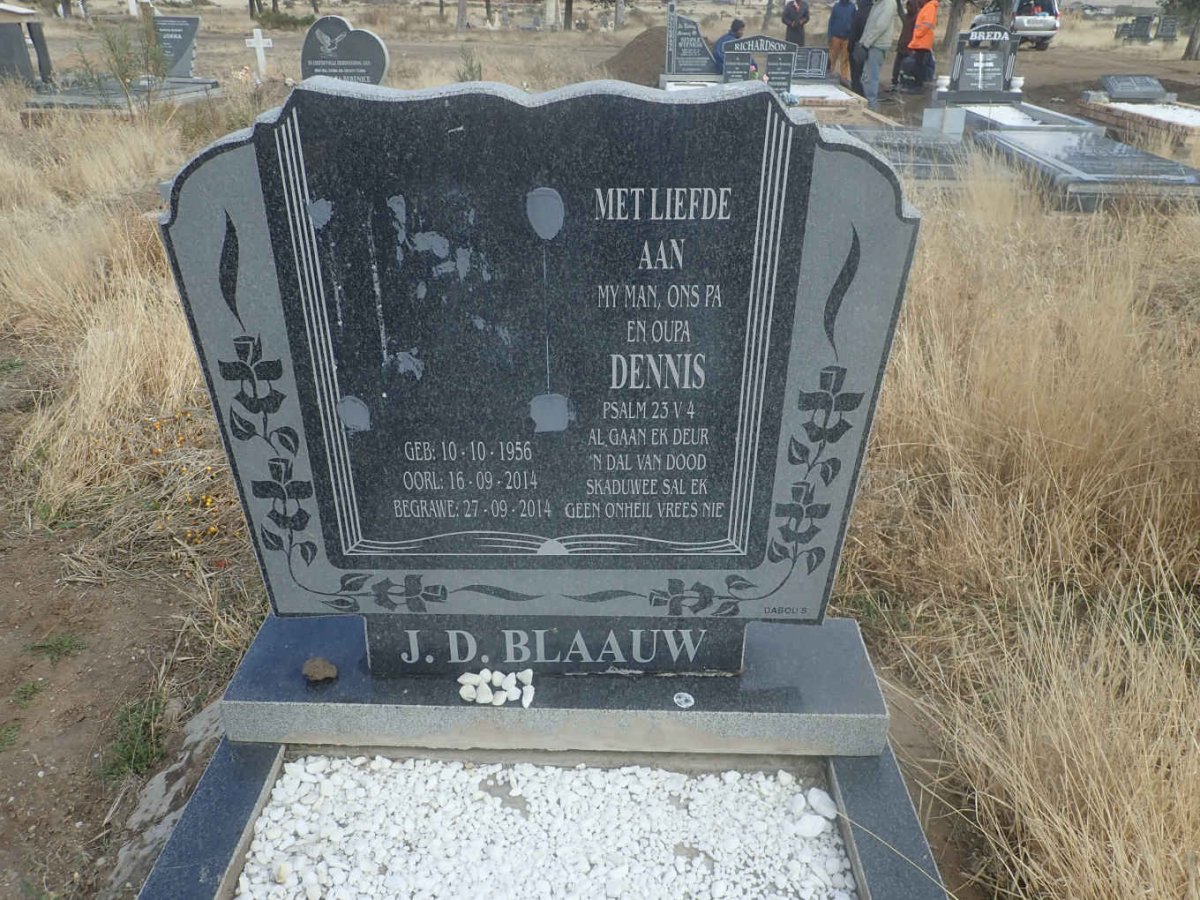 BLAAUW J.D. 1956-2014