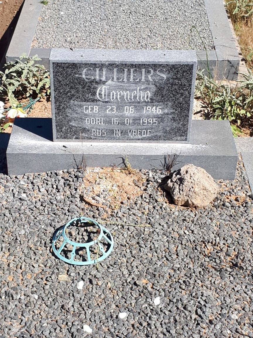 CILLIERS Cornelia 1946-1995