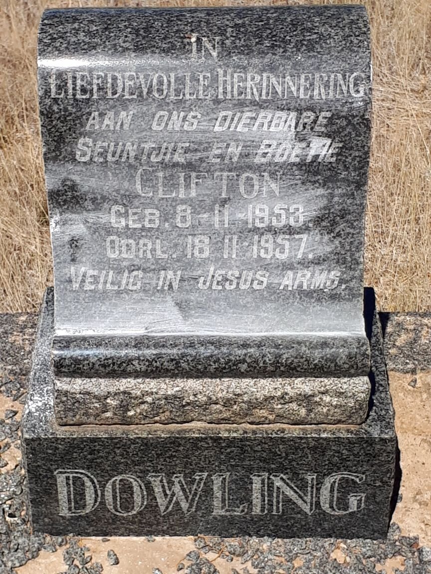 DOWLING Clifton 1953-1957