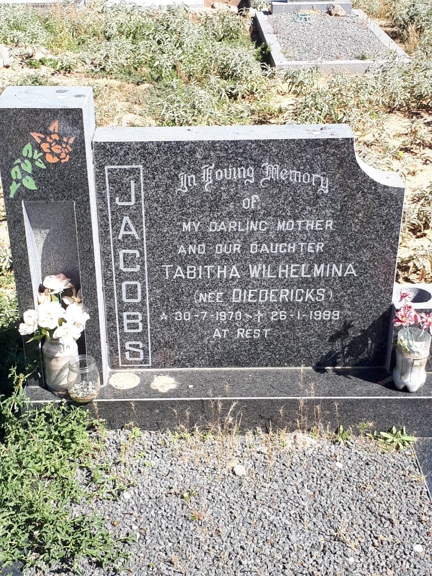 JACOBS Tabitha Wilhelmina nee DIEDERICKS 1970-1999