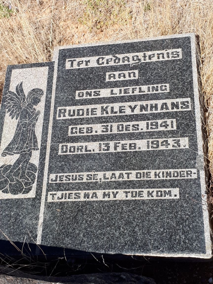 KLEYNHANS Rudie 1941-1943