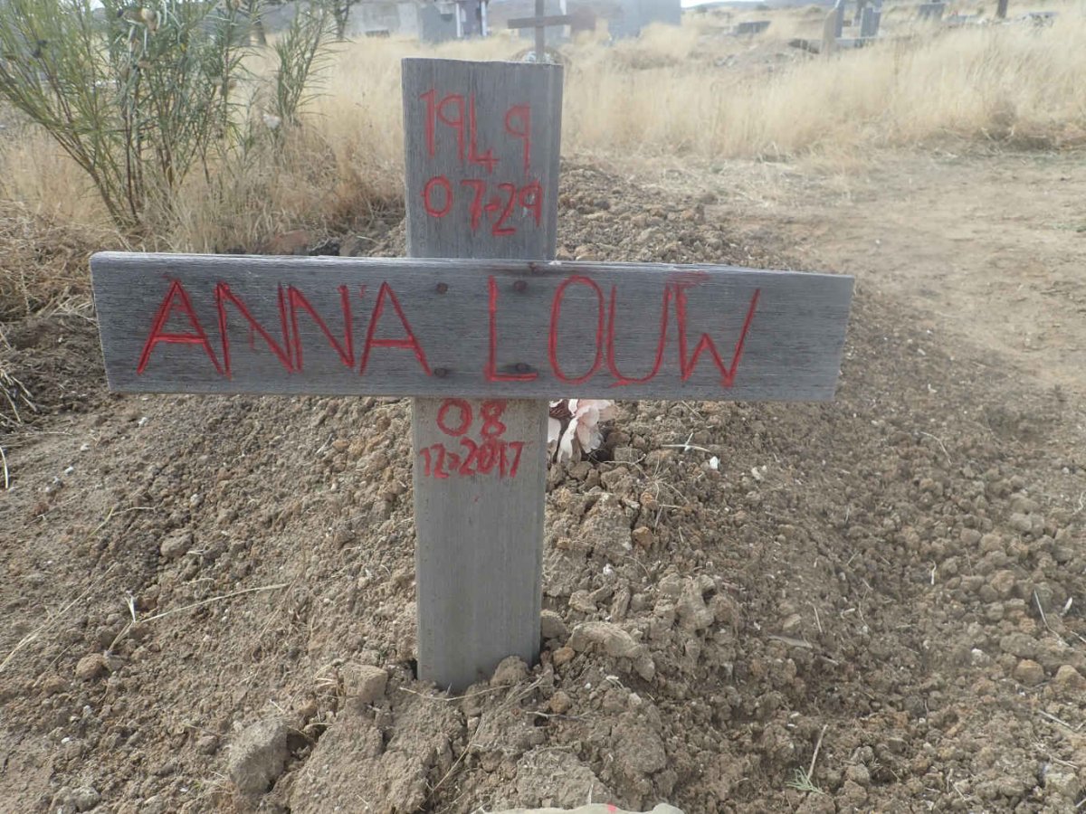 LOUW Anna 1949-2017