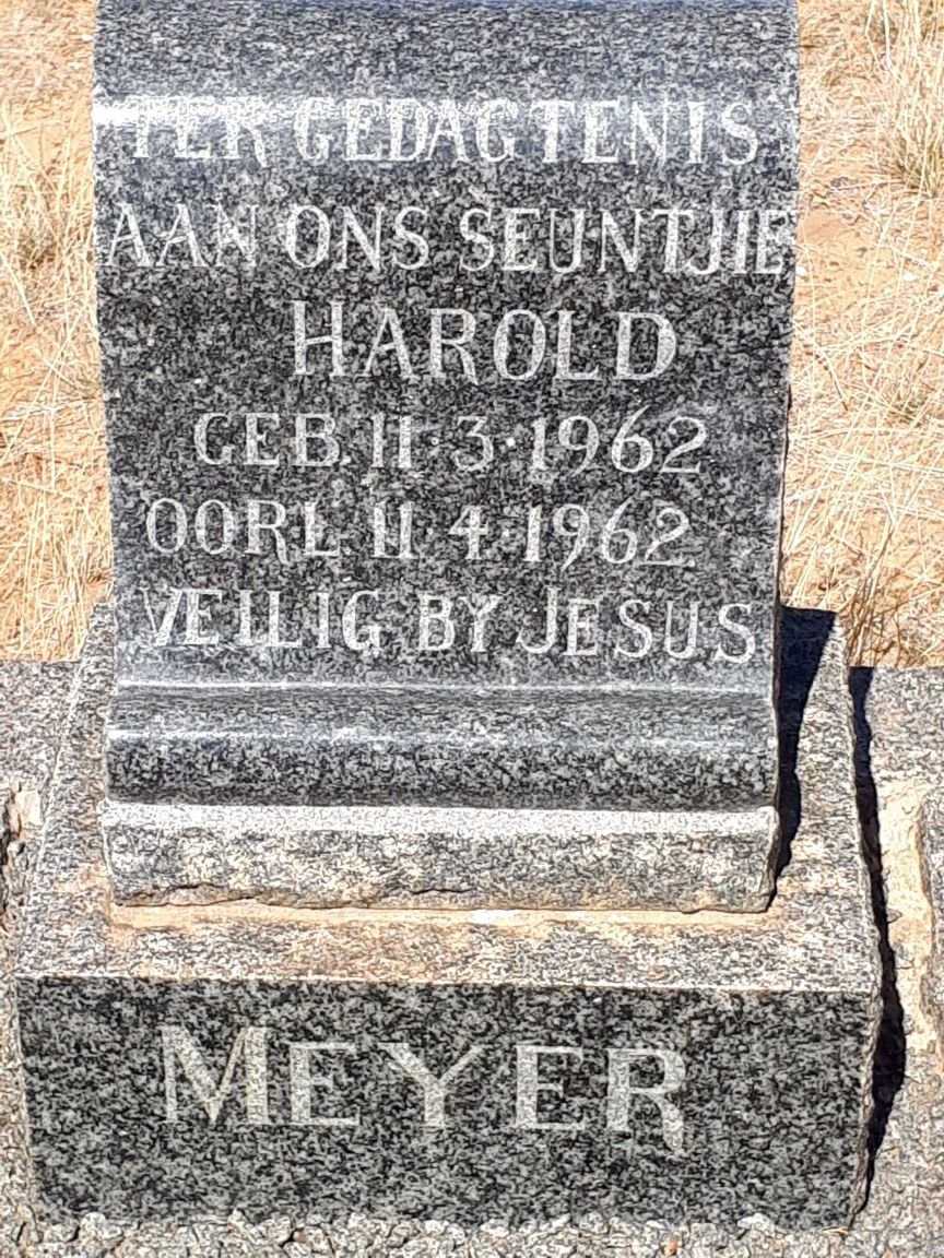 MEYER Harold 1962-1962
