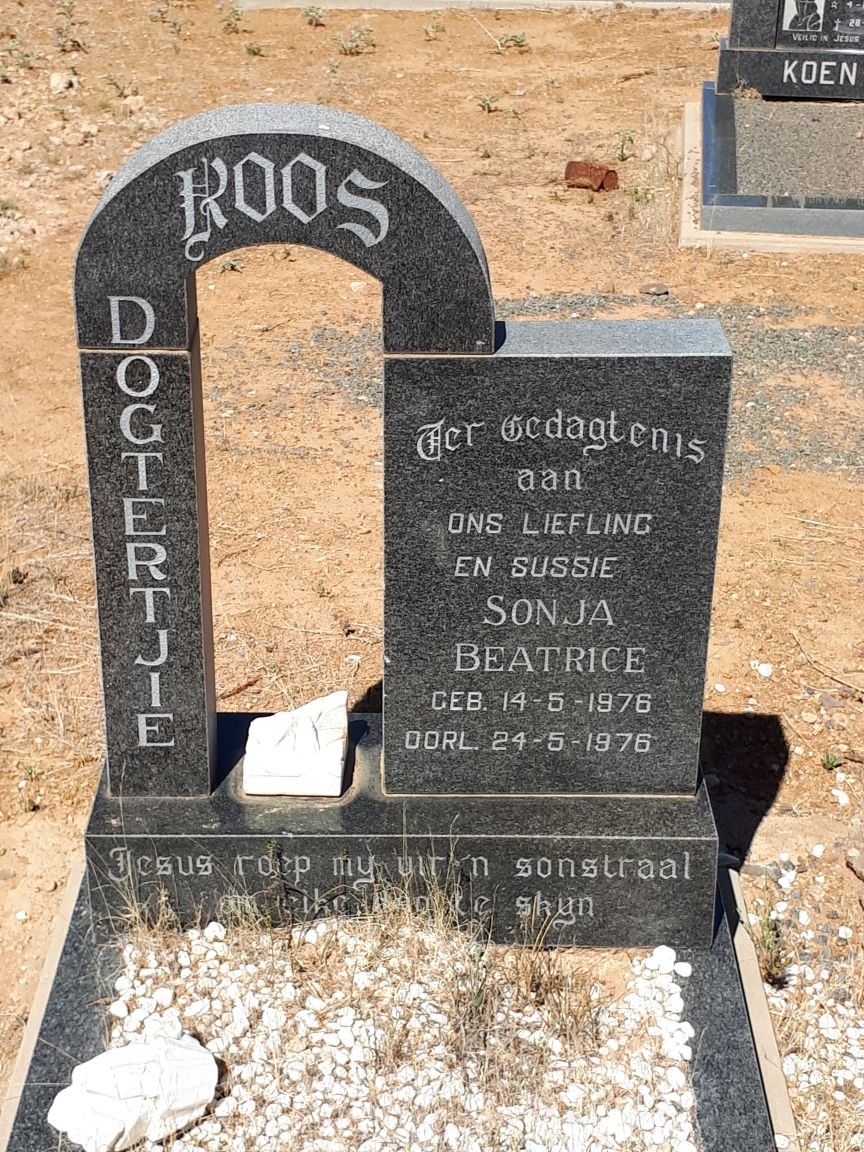 ROOS Sonja Beatrice 1976-1976
