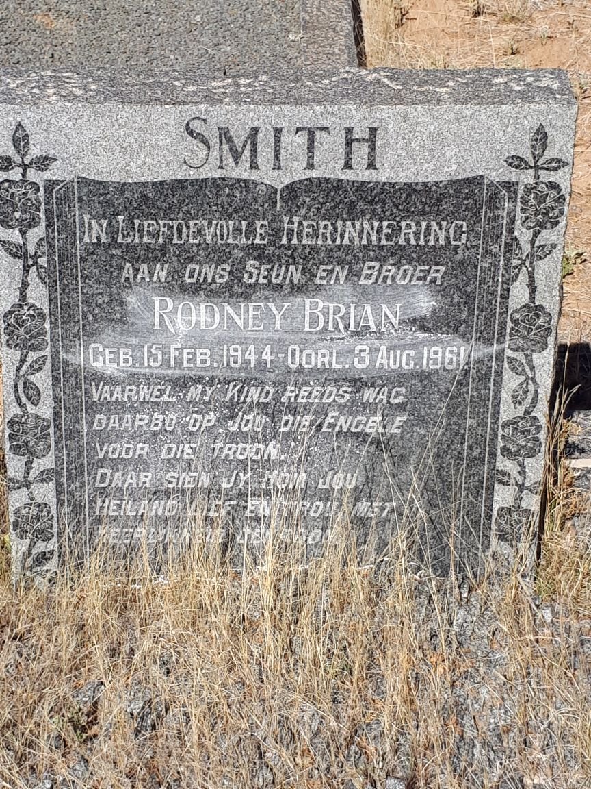 SMITH Rodney Brian 1944-1961
