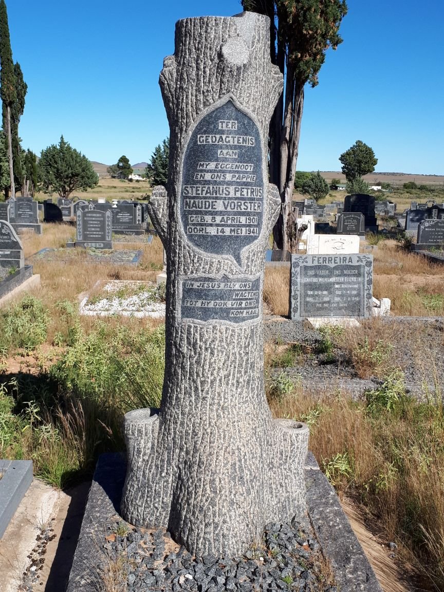 VORSTER Stefanus Petrus Naude 1901-1941