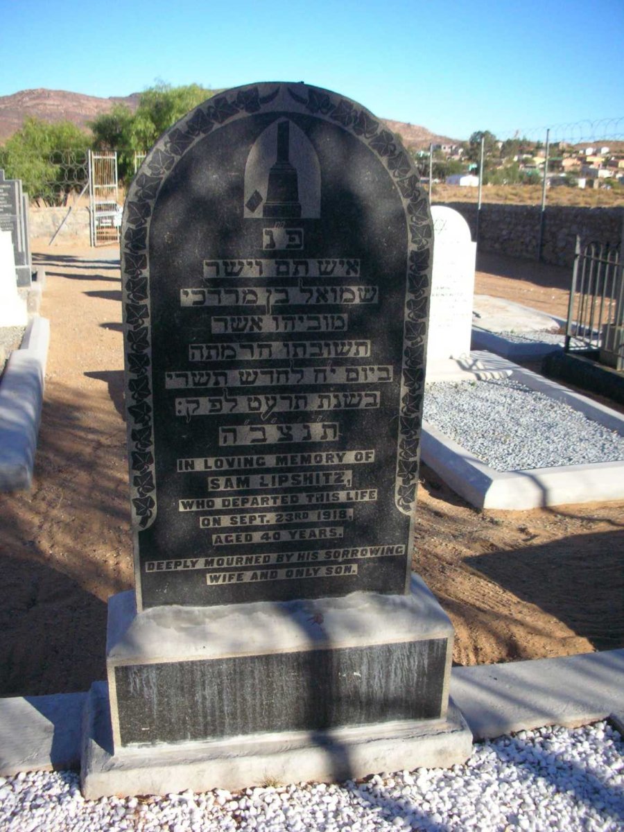 LIPSHITZ Sam -1918