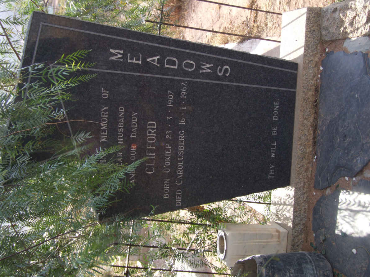MEADOWS Clifford 1907-1967