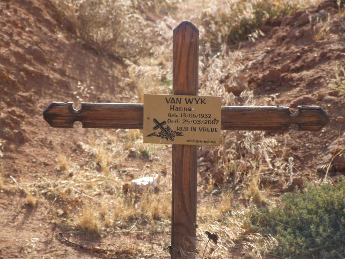 WYK Hanna, van 1932-2007