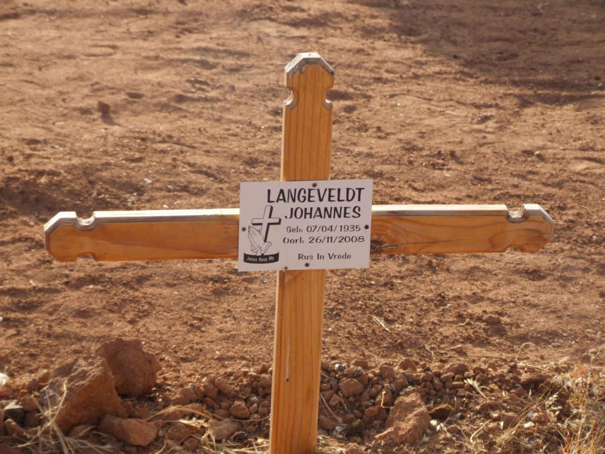 LANGEVELDT Johannes 1935-2008