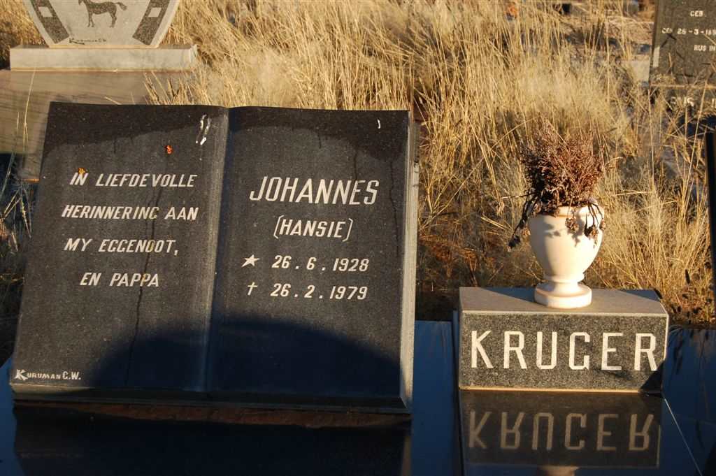 KRUGER Johannes 1928-1979