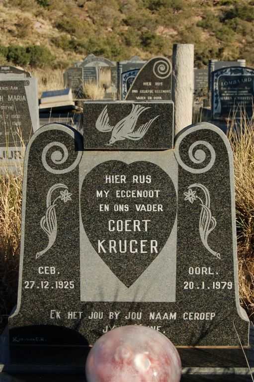 KRUGER Coert 1925-1979