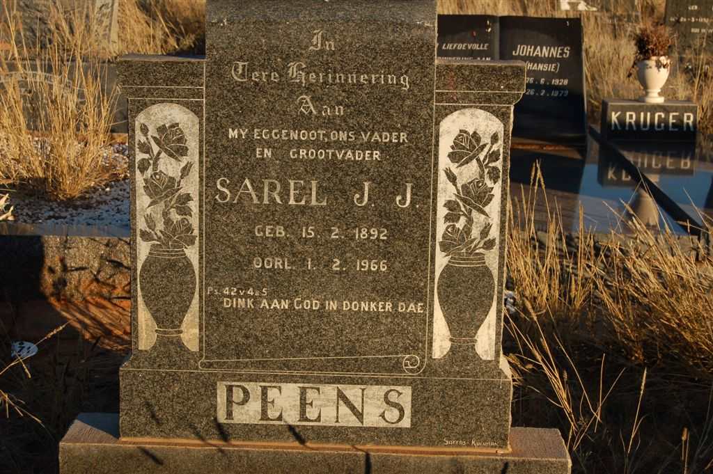PEENS Sarel J.J. 1892-1966