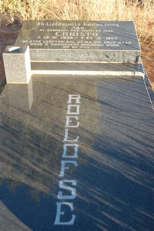 ROELOFSE Christo 1936-1993