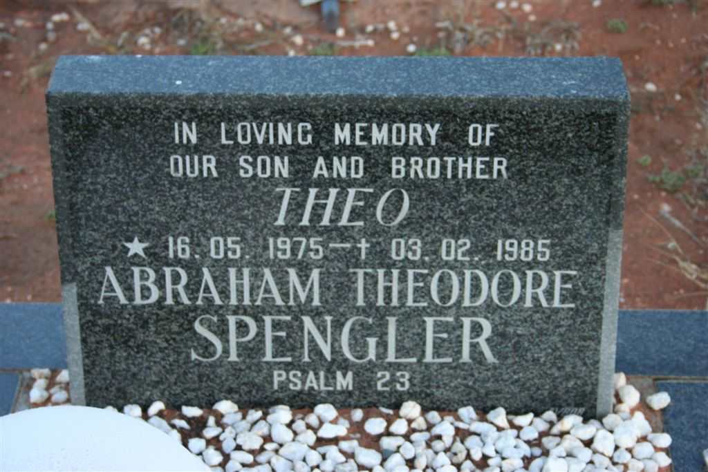 SPENGLER Abraham Theodore 1975-1985