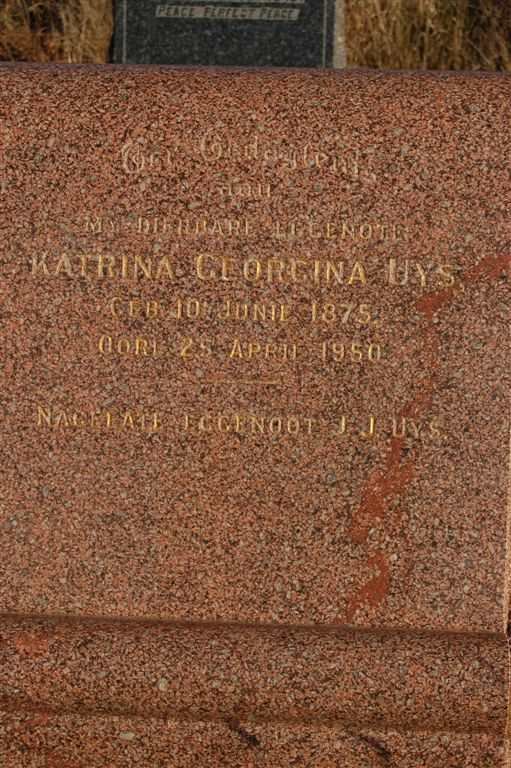 UYS Katrina Georgina 1875-1950
