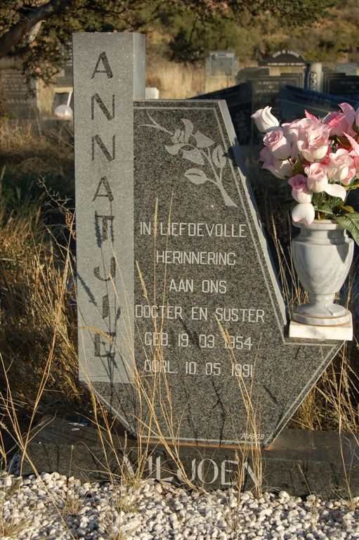 VILJOEN Annatjie 1954-1991