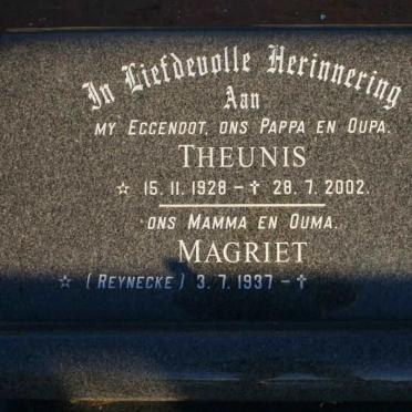 VIVIERS Theunis 1928-2002 &amp; Magriet REYNECKE 1937-_2